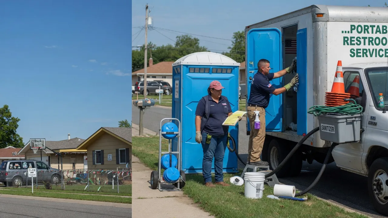 Portable Toilet Rental in Pottsville, TX near me